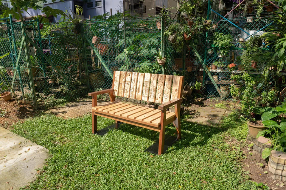 Community artist-art therapist for 'Of Gardens and Dreams, Taman Jurong', as part of Singapore Art Week (2020). Credits: Azmi